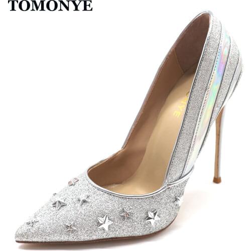 TOMONYE Wedding Shoes For The Bride