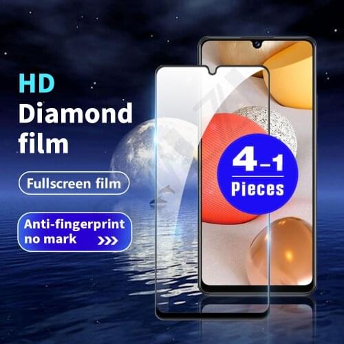 1-4Pcs full cover for Samsung Galaxy A42 A32 5G A41 A31 Tempered Glass protective Film Phone Screen Protector glass smartphone