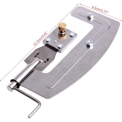 1Pc Stainless Steel Semi Automatic Fishing Hook Line Tier Tie Binding Device Tool