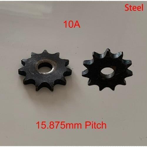 10A 26 27 28 29 30 Tooth Pilot Bore 15.875mm Pitch Single Row Simplex Convey Gathering Gear Chain Drive Sprocket Wheel Plate