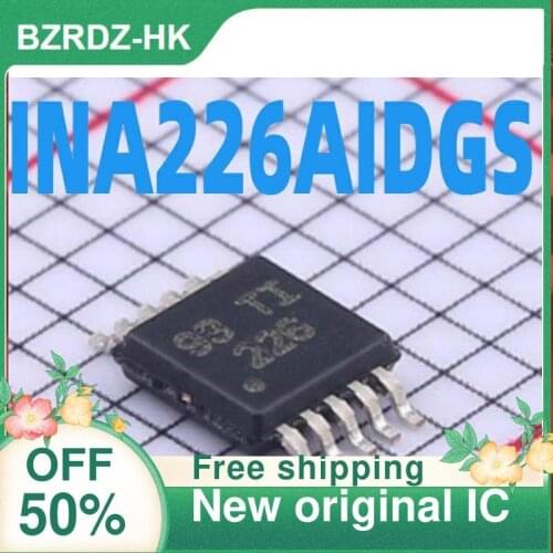 2-10PCS/lot INA226AIDGS INA226AIDGSR INA226AIDGST INA226 New original IC