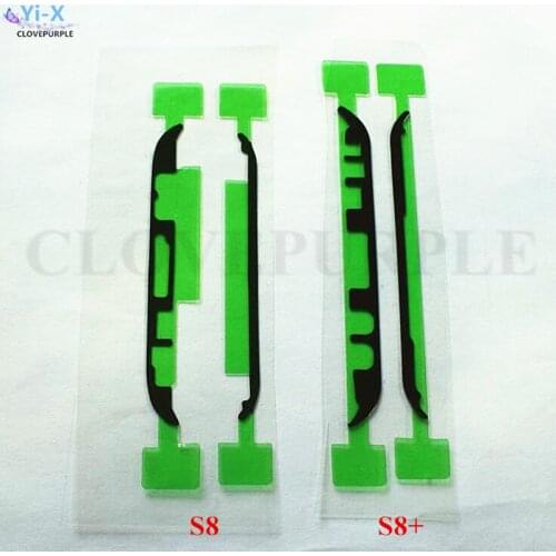 2PCS LCD Front Frame Bezel Adhesive Glue Sticker Tape For Samsung Galaxy S8 G950 / S8 Plus G955