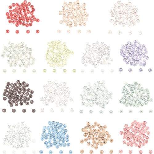 50pcs 5mmTransparent Mini Buttons Belt Buckles Clothes Sewing Craft Dollhoues Doll Bags Miniature Accessories