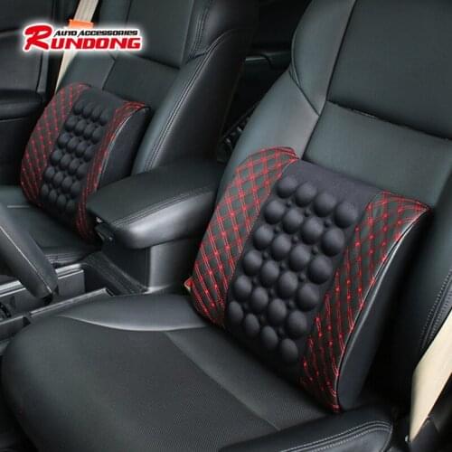 Automobile red wine Electric massage waist Home Car dual-use health care waist Car gift R-7265