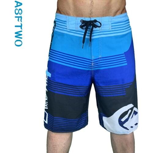 Mens sweatpants in summer of 2020 surf quick-drying beach pants loose and casual plus size shorts