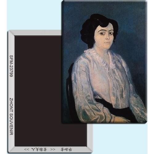 Picasso paintings “Madame Soler”,Souvenirs of gifts for friends Magnetic refrigerator 23799