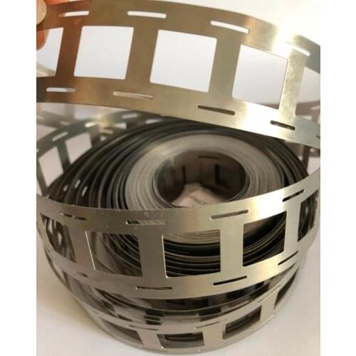 5m/lot 0.2 x 27mm Nickel Plated Steel Strap Strip Sheets for 2P 18650 power battery bracket pack spot welding welder