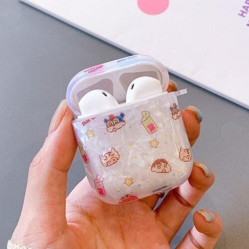 Cute Cartoon Silicone Case for Apple Airpods Cover for Apple AirPods Earphone Wireless Cases for Airpods 1 2 Case