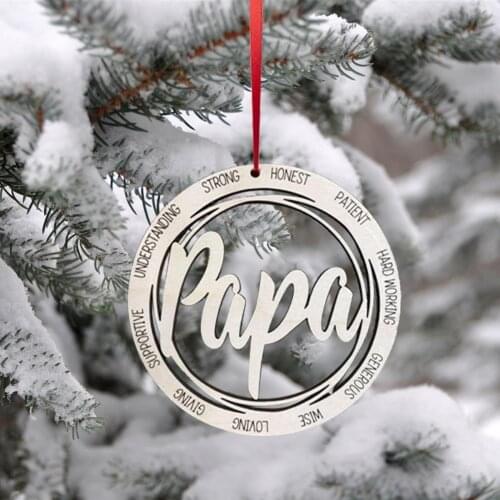 Деревянные новогодние украшения Mnycxen China At AliExpress