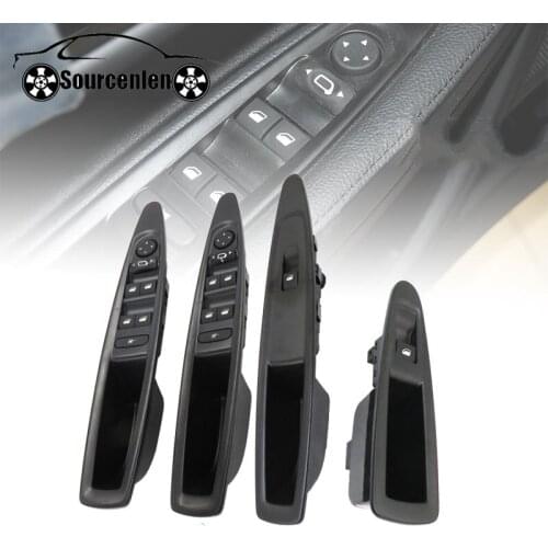 For Citroen C4L Window Switch Power Window Control Switch Electric Mirror Rearview Mirror Button with Panel