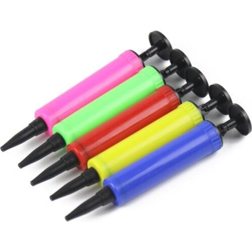 Portable Mini Hand Push Inflator Balloon Toy Inflator U-shaped Inflatable Pillow Inflator