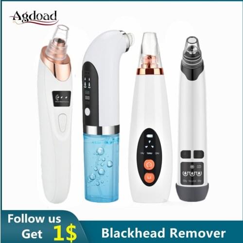 Blackhead Remover Vacuum Acne Pimple Black Spot Suction Electric Facial Pore Cleaner Skincare Exfoliating Beauty Instrument
