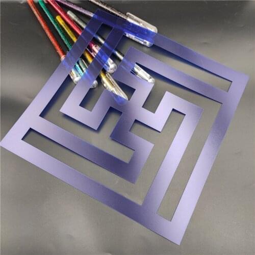 20x20cm Blue maze scrapbook stencils spray plastic mold shield DIY cake hollow Embellishment printing lace ruler Easter