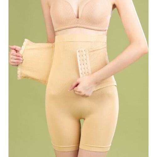 Women Body Shaper Tummy Control Panties High Waist Trimmer Postpartum Girdle Slimming Underwear Slimmer Shapewear Cincher D328