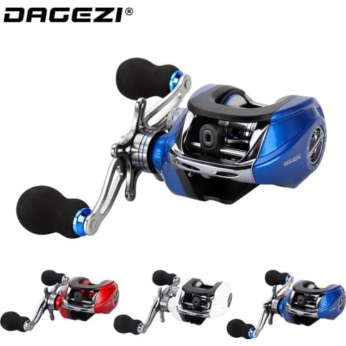 17+1BB Bearings EVA Handle Baitcasting Reel High Speed 6.3:1 Gear Ratio Fishing Reel Magnetic Brake System Carp Fishing Wheel