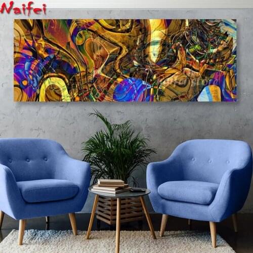 Large Size Diamond Painting image full of abstract art Cross Stitch Kits Handmade Sale Diamond Embroidery Mosaic Home Decor Gift
