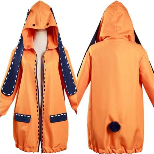Anime Kakegurui: Compulsive Gambler Yomoduki Runa Cospaly Costume Coat Halloween Carnival Suit