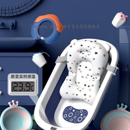 Baby Bathtub Baby Foldable Bathtub Baby Sitting And Lying In Large Bathtub Baby Household Newborn Childrens Products