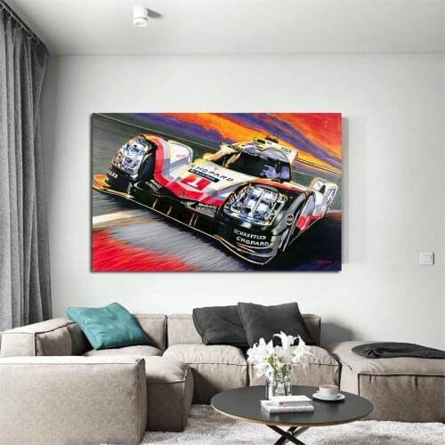 Canvas Paintings Car Print Racing Lovers Living Room Cuadros Bedroom Decoration Painting Posters and Prints Home Decor