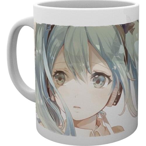 Girl Anime 11oz White Ceramic Creative Christmas Gift Tea Milk Coffee Mug Cup