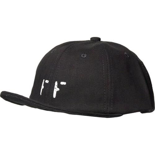 Soft Fabric Baseball Cap Japanese Flat Brim Hat Short Brim Trucker Hat Men And Women Retro Casual Hip-Hop Hat Foldable Visors