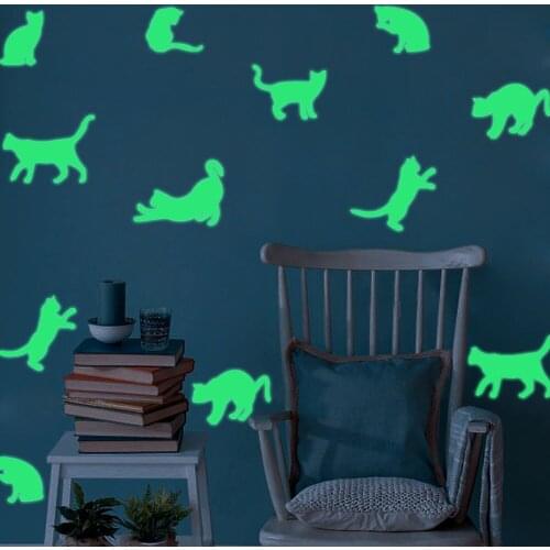 KW3240 luminous stickers Fluorescent Star Sticker Childrens Room Bedroom Cartoon Wall Sticker