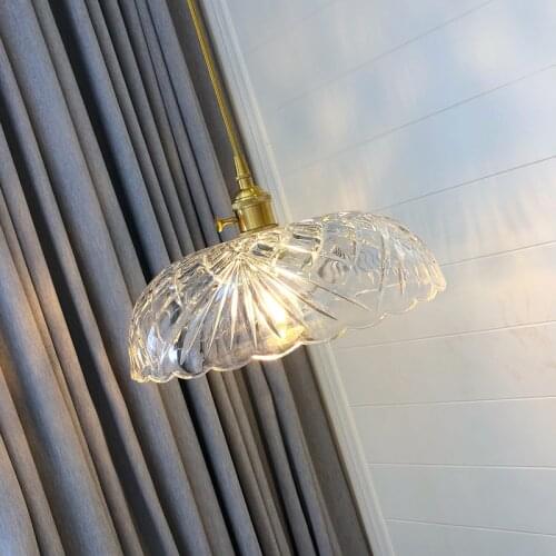 Nordic Modern Hanging Loft Color Glass Light Pendant Lamp Industrial Decor Lights Fixtures E27/E26 for Kitchen Restaurant Lamp