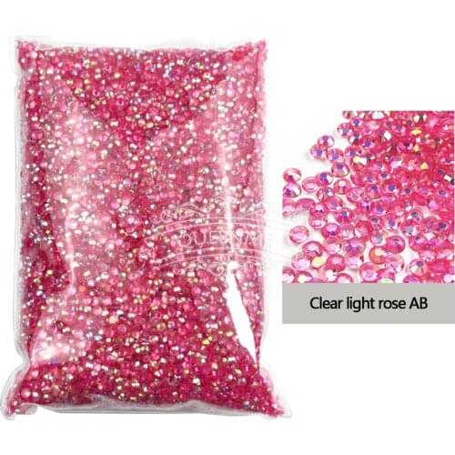 Wholesale 4mm Flatback стразы AB Jelly Resin Non hotfix Rhinestones in Bulk Package Plastic Nail Art Strass for Crafts