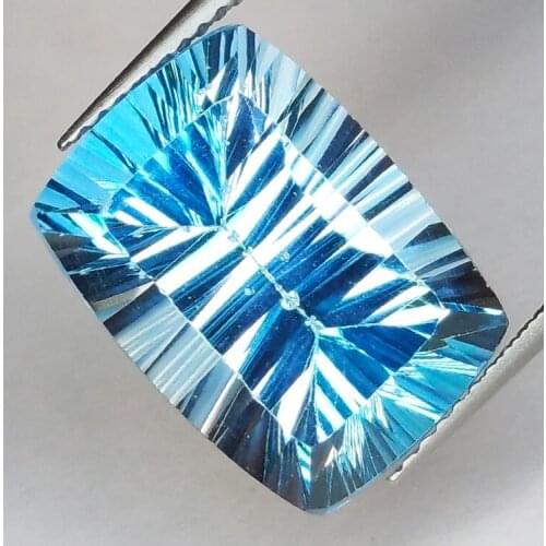 Blue Topaz Millenium Cushion Size 16 x 11.7 mm