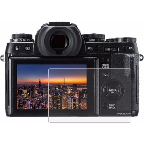 PULUZ for Fujifilm X-T1/T2 Camera 2.5D Curved Edge 9H Surface Hardness Tempered Glass Screen Protector