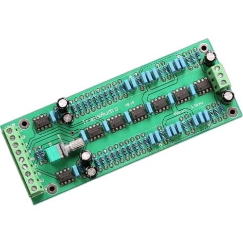 Linkwitz-Riley filter frequency divider 2.0 channel electronic two-way HiFi audio finished board (crossover point 3.5kHz)