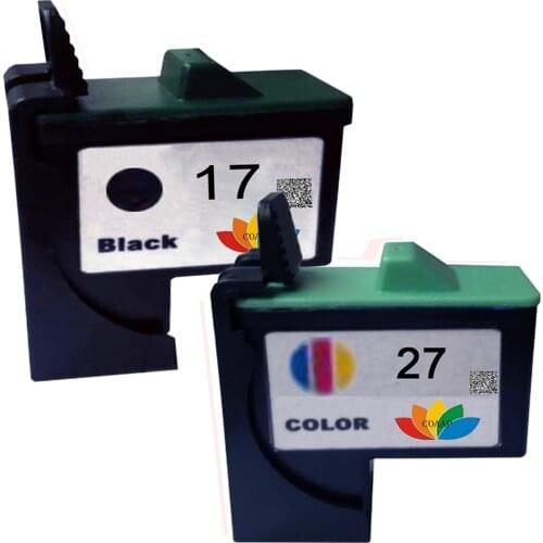 Compatible Lexmark 17 27 Ink Cartridge FOR #17 #27 for X72 X74 X75 X1100 X1110 X1130 X1140 X1150 X1155
