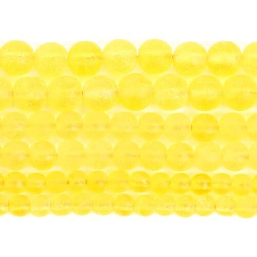 Yellow Moldavite Czech Meteorite Natural Stone Beads Round Beads For Jewelry Making DIY Bracelets Necklace Accessories 6/8/10MM