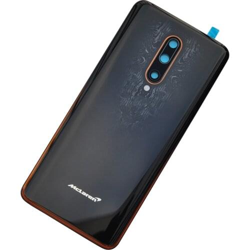 ZUCZUG New Glass Rear Housing For Oneplus 7T Pro Battery Cover Back Case With Camera Lens+Logo Mclaren Black / Blue In Stock