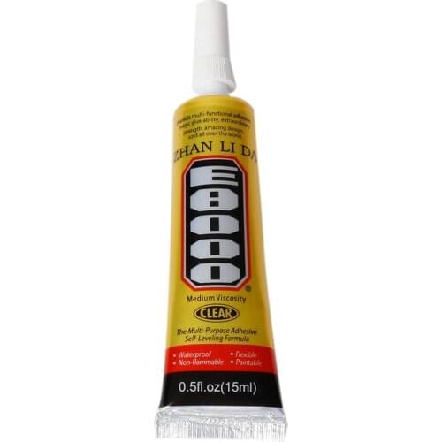 1ml E8000 Clear Adhesive Sealant Glue for DIY Phone Border Diamond Clothes DIY Diamond Shoes Paste Jewelry Craf A20