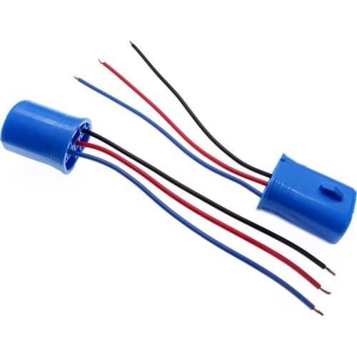 1 Pair Car Fog Lamp Headlight Bulb Adapter Copper Core Wire Base 9004 9007 Female Socket Plug Connector Wiring Harness Accessory