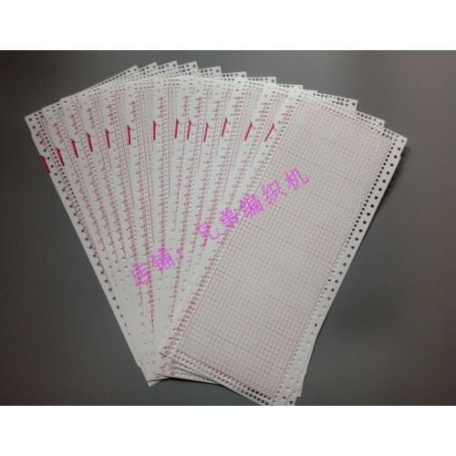 10PCS Brother spare parts Sweater knitting machine accessories High quality thick white card