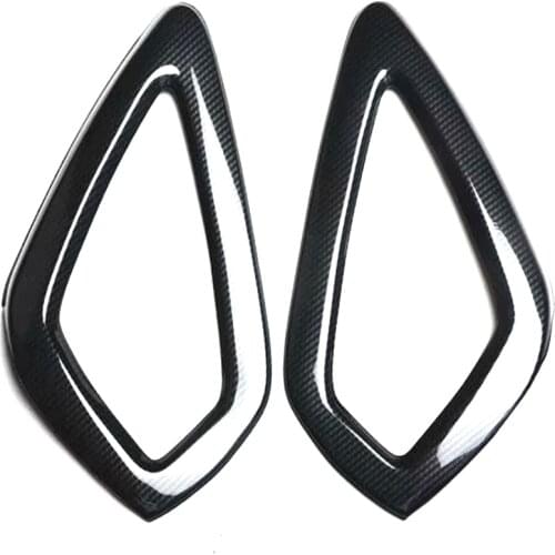 For Hyundai Veloster 2011-2016 Car Gear Shift Panel Side Decoration Frame trim ABS Styling Moldings 2pcs