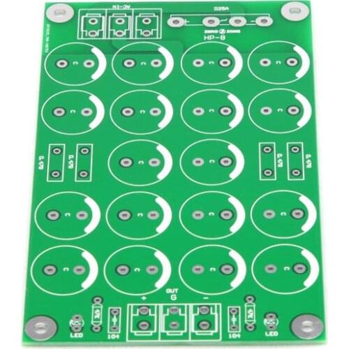 SUQIYA-HP-8-18PCS array capacitor filter PCB CRC rectification filter - Class A power amplifier dedicated filter