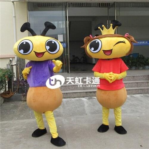 Ant Cosplay Mascot Costumes 6 Style Cartoon Apparel Cosplay Carnival Outfit Adult Size Christmas Party Suit