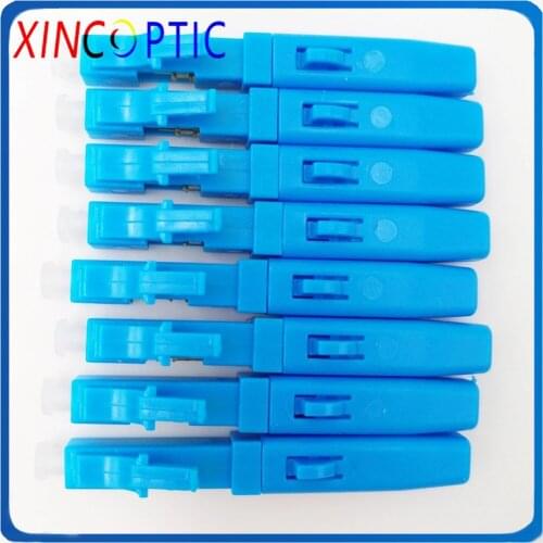 LC/UPC 0.9mm Fast Field Assembly Connector,LC/UPC Fiber Optic Fast Connector Adapter Support 0.9mm 2.0mm 3.0mm Indoor FTTH Cable