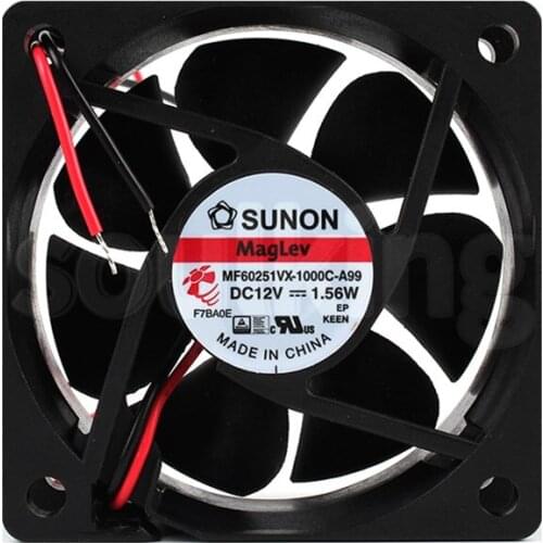 MF60251VX-1000C-A99 6025 12V 1.56W power cooling fan 6 Month Warranty