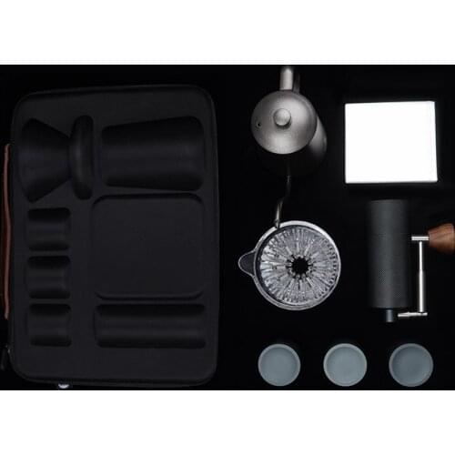 Mini-coffee maker, portable bag, travel suit, simple, full set of hand tools for giving gifts