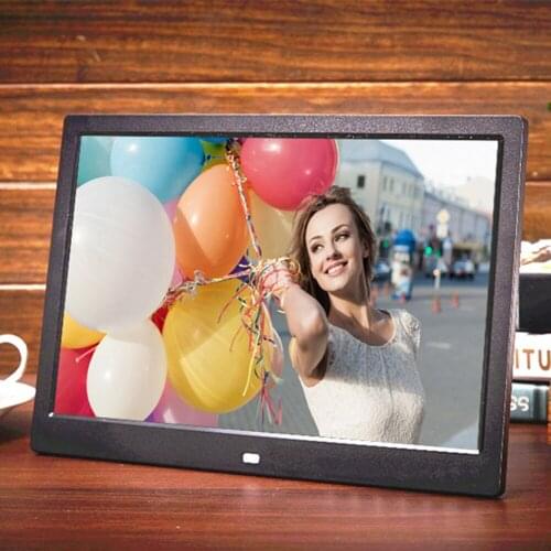 Gift NEW 15 Inch LED Backlight HD1280*800 Full Function Digital Photo Frame Electronic Album digitale Picture Music Video player