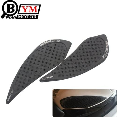 For SUZUKI GSX-R1000 GSXR1000 2009-2016 Motorcycle Tank Traction Pad Side Gas Knee Grip Protector Anti slip sticker 3M Black