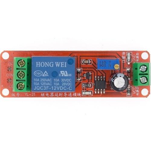 DC 12V Time Delay Relay module NE555 Time Relay Shield Timing Relay Timer Control Switch Car Relays Pulse Generation Duty Cycle