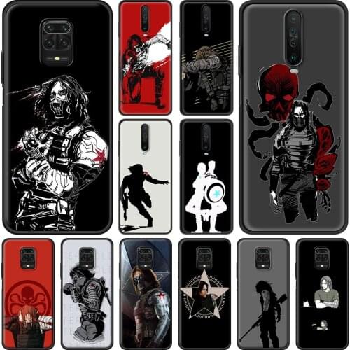 S-Sebastian S-Stan B-Bucky B-Barnes Phone Case For Xiaomi Redmi Note 9S 9 8 7 10 Pro 8T 9C 9A 8A Soft Silicone Smart Cover Funda