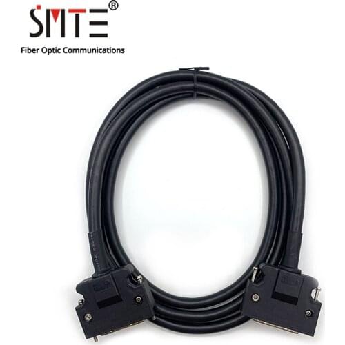 SCSI Cable HPCN50 Male To Male line Pierced/Welded Wire Female Head Iron Shell Type 1.5 Meters