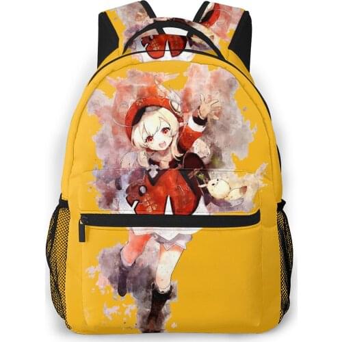 Impact - Klee for Teenager school bag Toddlers Bag Genshin Anime Travel Rucksack Backpacks For Boys and Girls