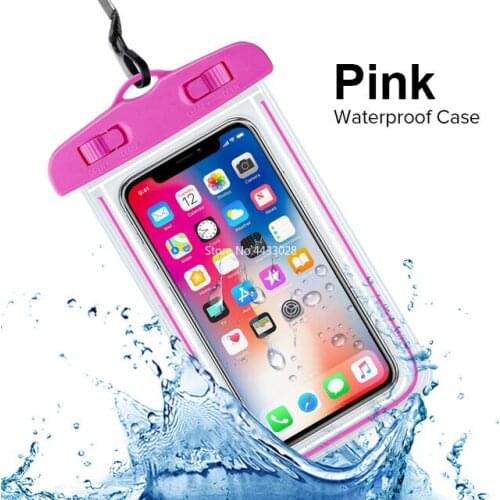 IP68 Universal Waterproof Phone Case Bag For Hisense H20 H18 6.5 Inch Below Water Proof Bag Mobile Cover For Hisense R5 S10